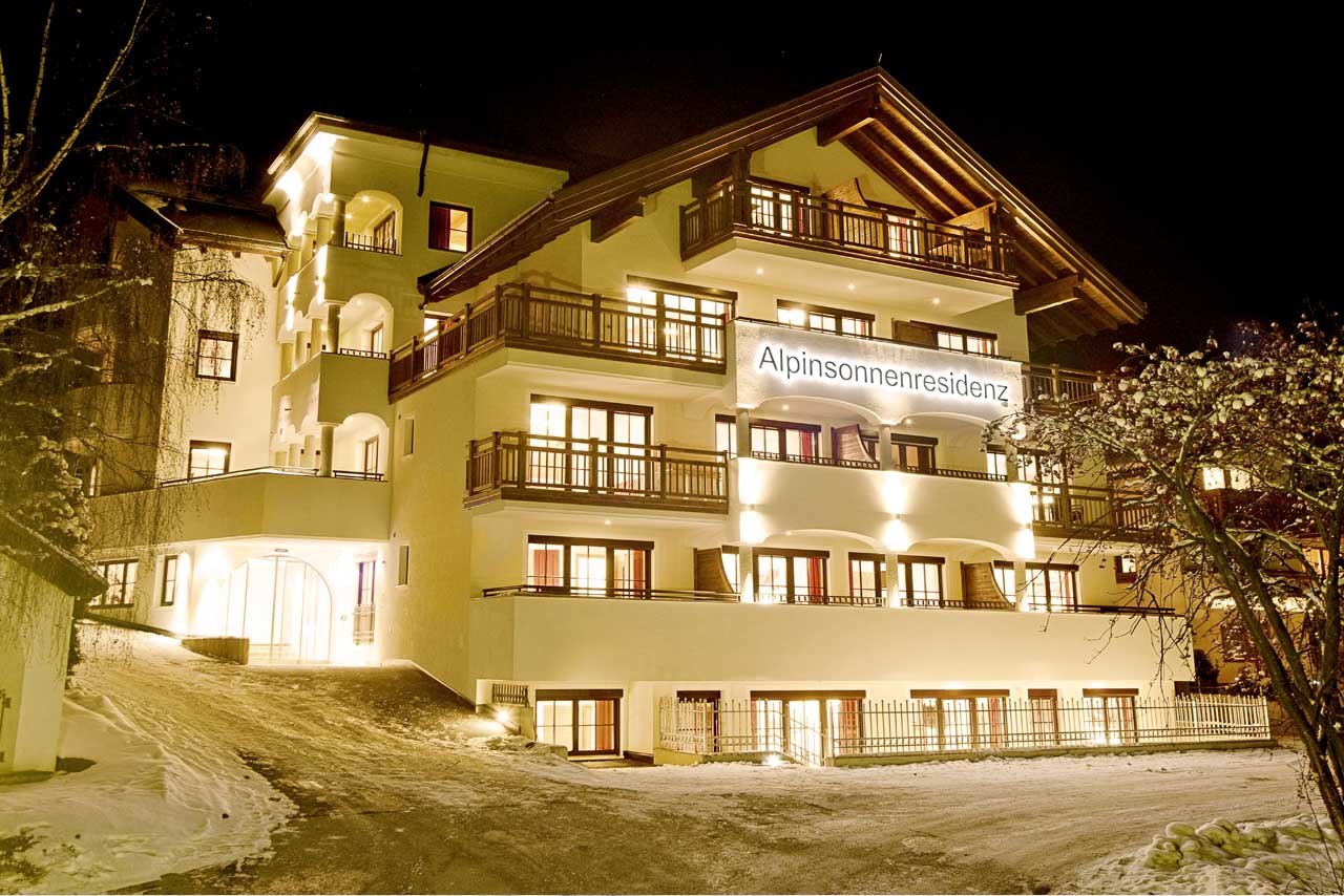 08 Hotel Alpinsonnenresidenz Ansicht Winter Smart Design Austria
