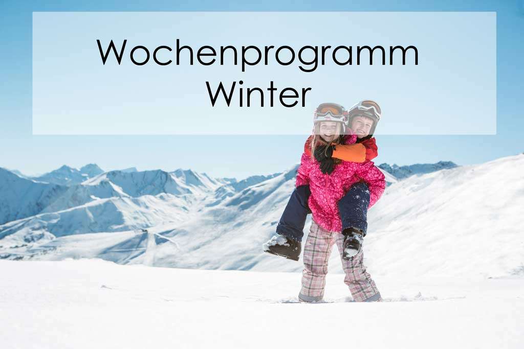 Wochenprogramm Winter Serfaus Fiss Ladis