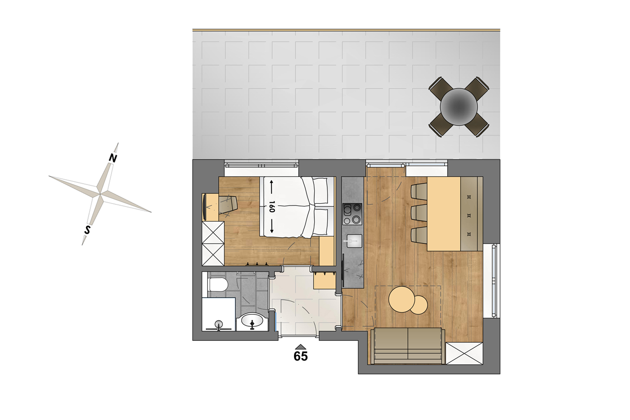 9 Hotel Alpinsonnenresidenz Fiss Apart Frommes Nr 65 Grundriss