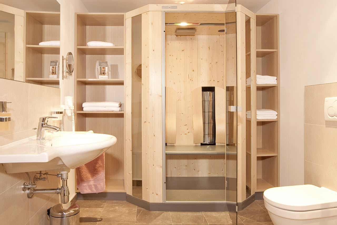 07 Hotel Alpinsonnenresidenz Fiss Appartement 66 Badezimmer Smart Design Austria